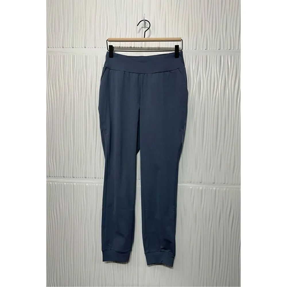 NWT Mountain Hardwear Women's Mountain Stretch Jogger, grey/blue